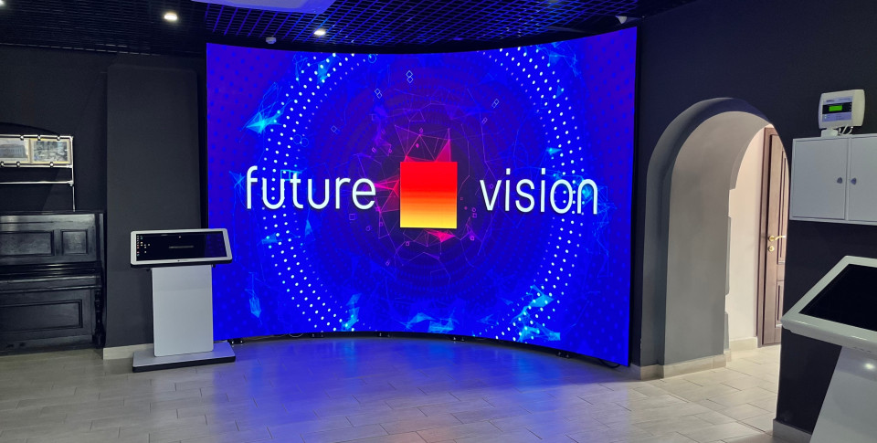 Интерьерный светодиодный экран, Кукморский краеведческий музей